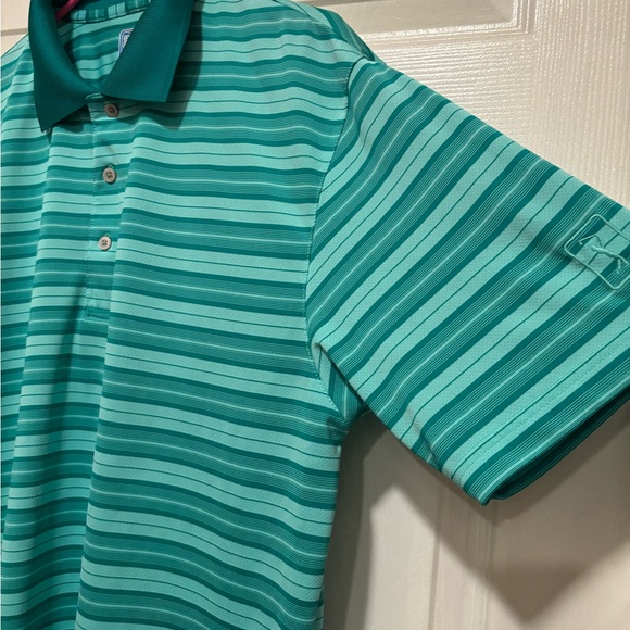 PGA tour men’s short sleeve collared short sleeve collar size large airflux - Picture 6 of 10